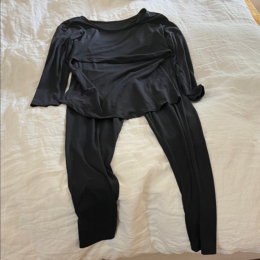 Kindred Bravely Black Pajama Set